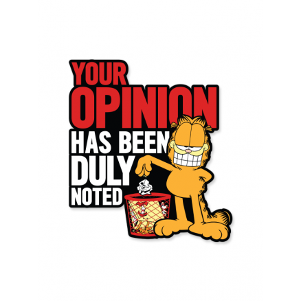 Your Opinion - Garfield Official Sticker