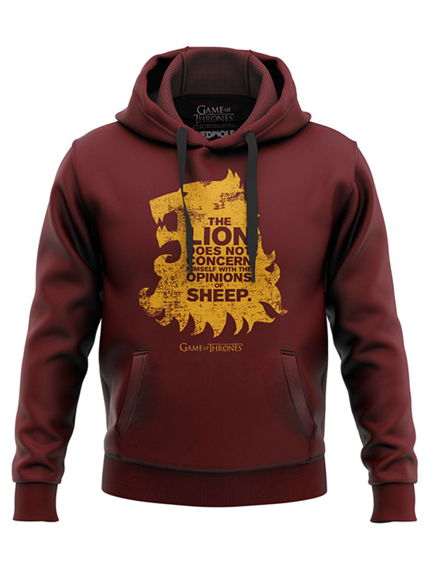 The Lion And The Sheep - Game Of Thrones Official Hoodie