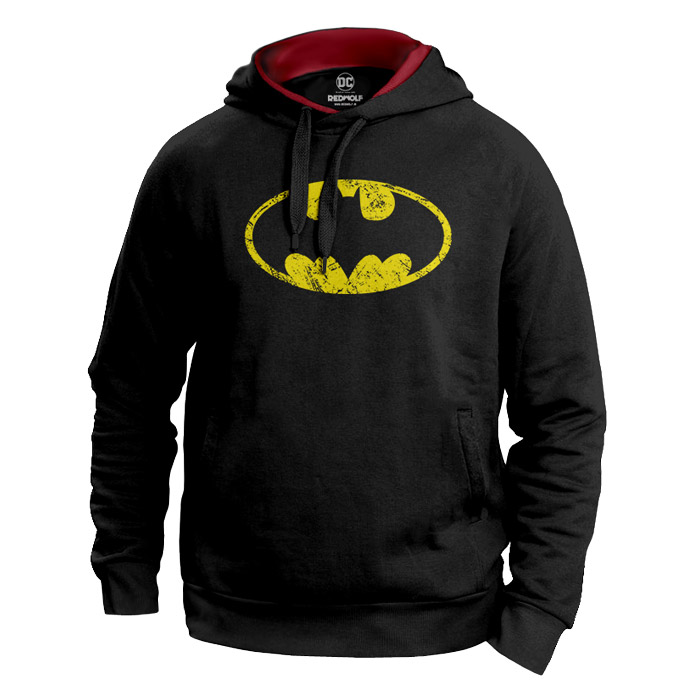 batman logo hoodie