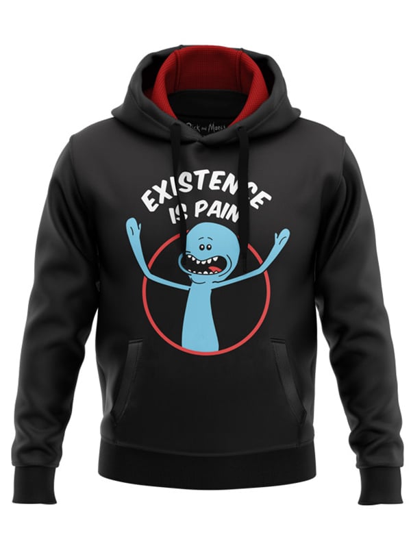 Mr. Meeseeks: Existence Is Pain - Rick And Morty Official Hoodie