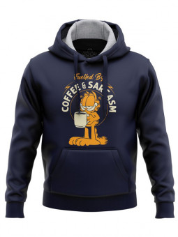 Fuelled By Coffee & Sarcasm - Garfield Official Hoodie