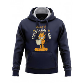Fuelled By Coffee & Sarcasm - Garfield Official Hoodie