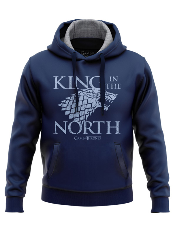 King In The North - Game Of Thrones Official Hoodie