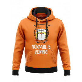 Normal Is Boring - Garfield Official Hoodie