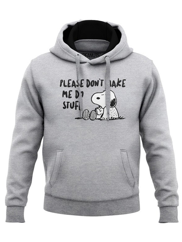 Don't Make Me Do Stuff - Peanuts Official Hoodie