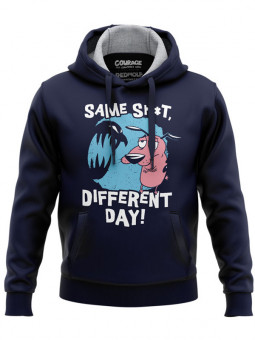 Same Sh*t Different Day - Courage The Cowardly Dog Official Hoodie