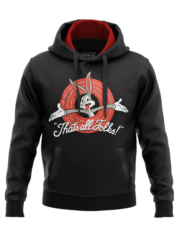 That's All Folks - Looney Tunes Official Hoodie