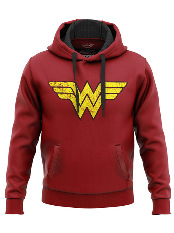 Wonder Woman: Retro Logo - Wonder Woman Official Hoodie