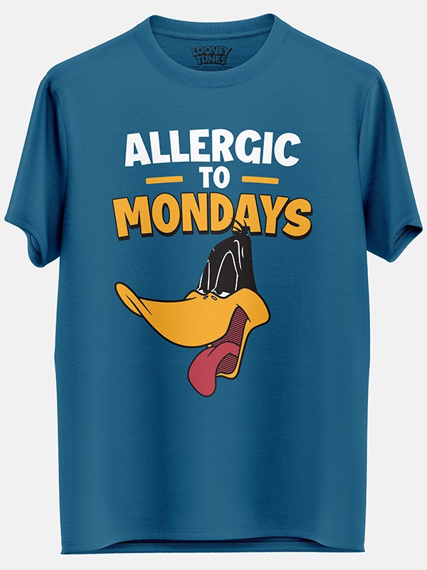 Allergic To Mondays - Looney Tunes Official T-shirt