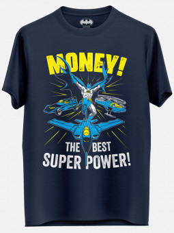 Money: The Best Superpower - Batman Official T-shirt