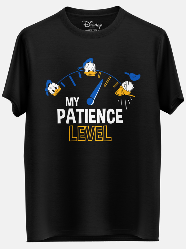 Patience Level - Disney Official T-shirt