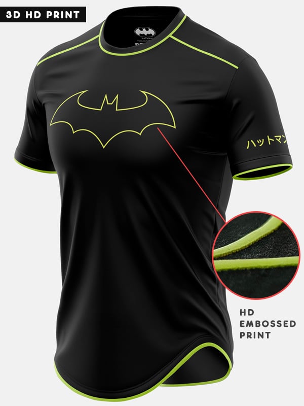 Batman Neon - Batman Official Drop Cut T-shirt