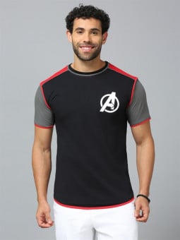 Avengers Space Suit - Marvel Official Drop Cut T-shirt