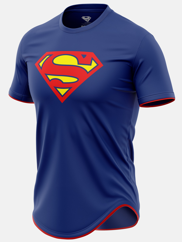 Superman: Vintage Logo - Superman Official Drop Cut T-shirt