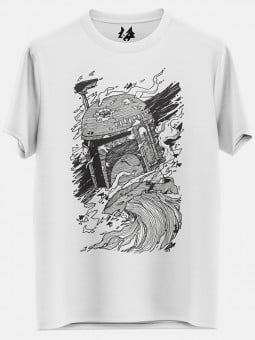 Boba Fett: Sketch - Star Wars Official T-shirt