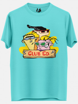 Club Ed (Sky Blue) - Ed, Edd And Eddy Official T-shirt