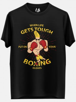 Put On Your Boxing Gloves - Johnny Bravo Official T-shirt