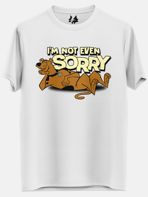 Not Even Sorry - Scooby Doo Official T-shirt