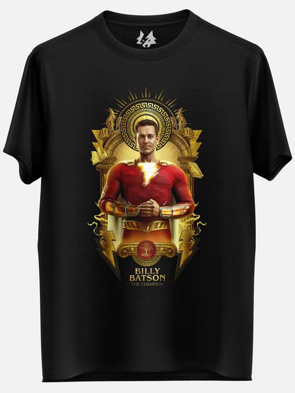 Billy Batson: The Champion - Shazam Official T-shirt