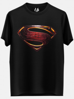 Man Of Steel Logo - Superman Official T-shirt