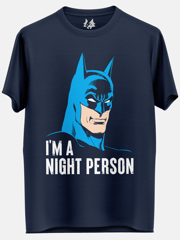 Night Person - Batman Official T-shirt