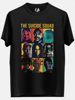 Suicide Squad: Neo Noir - DC Comics Official T-shirt