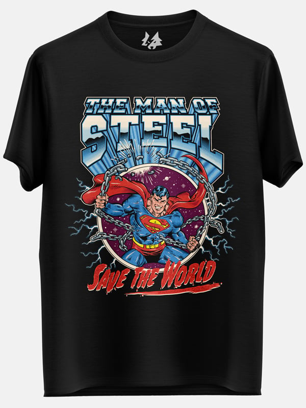 Superman: Save The World - Superman Official T-shirt
