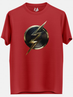 The Flash: Metallic Logo - The Flash Official T-shirt