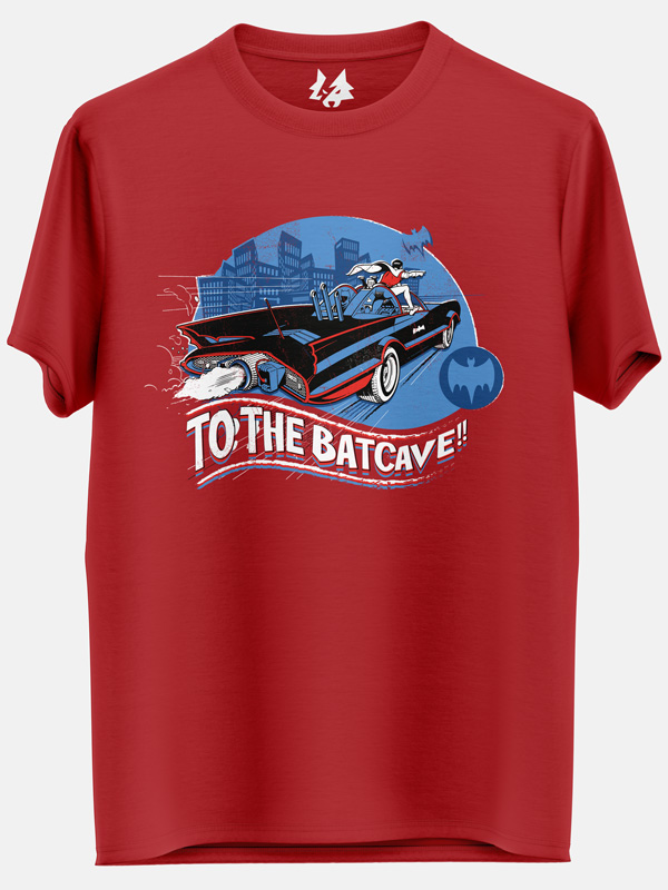 To The Batcave - Batman Official T-shirt