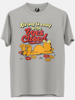Eyes Closed - Garfield Official T-shirt