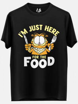 Here For The Food - Garfield Official T-shirt