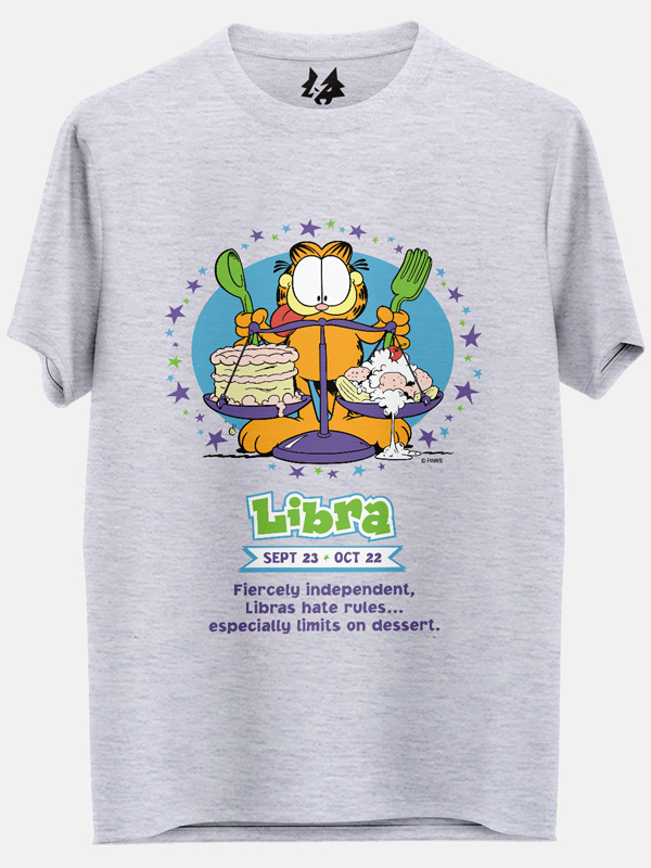 Libra - Garfield Official T-shirt