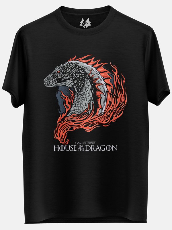 Fire Of The Dragon - House Of The Dragon Official T-shirt