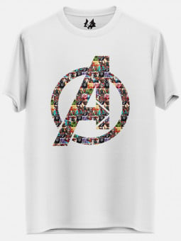 Avengers Emblem - Marvel Official T-shirt