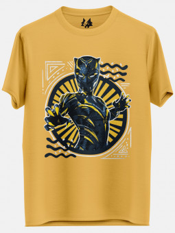 Black Panther: Pattern - Marvel Official T-shirt
