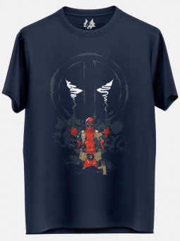 Deadpool Smoke - Marvel Official T-shirt