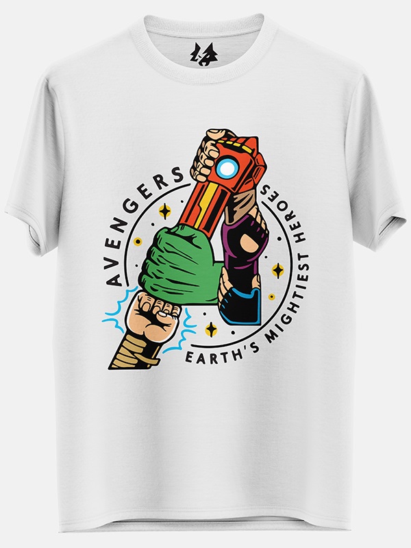 Earth's Mightiest Heroes - Marvel Official T-shirt