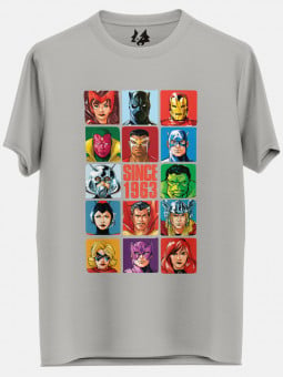 Heroes Since 1963 - Marvel Official T-shirt