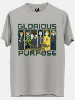 Loki Army: Glorious Purpose - Marvel Official T-shirt