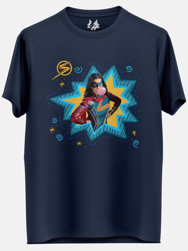 Ms. Marvel: Bubblegum - Marvel Official T-shirt