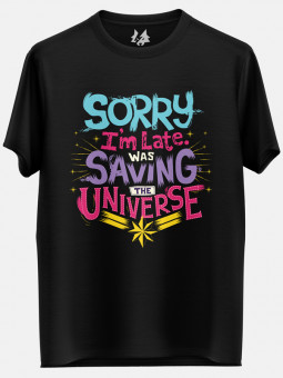 Sorry I'm Late - Marvel Official T-shirt