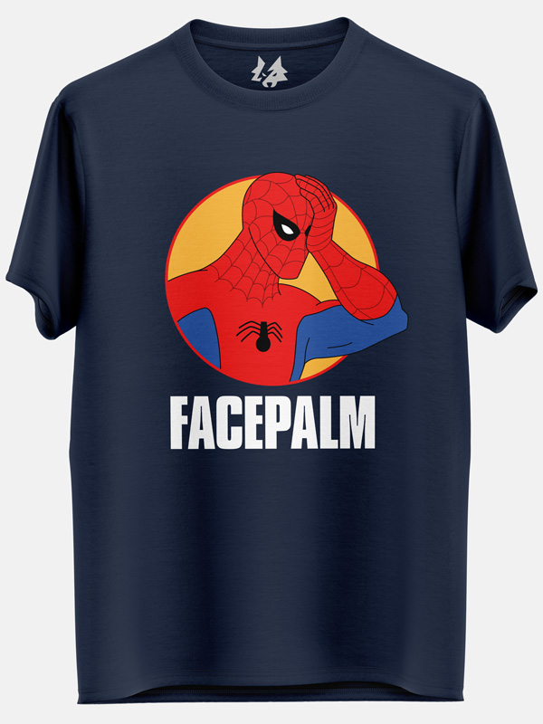 Spider-Man Facepalm - Marvel Official T-shirt