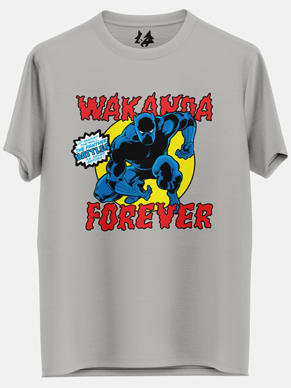 Wakanda Forever: Retro Comic - Marvel Official T-shirt