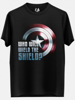 Who Will Wield The Shield - Marvel Official T-shirt