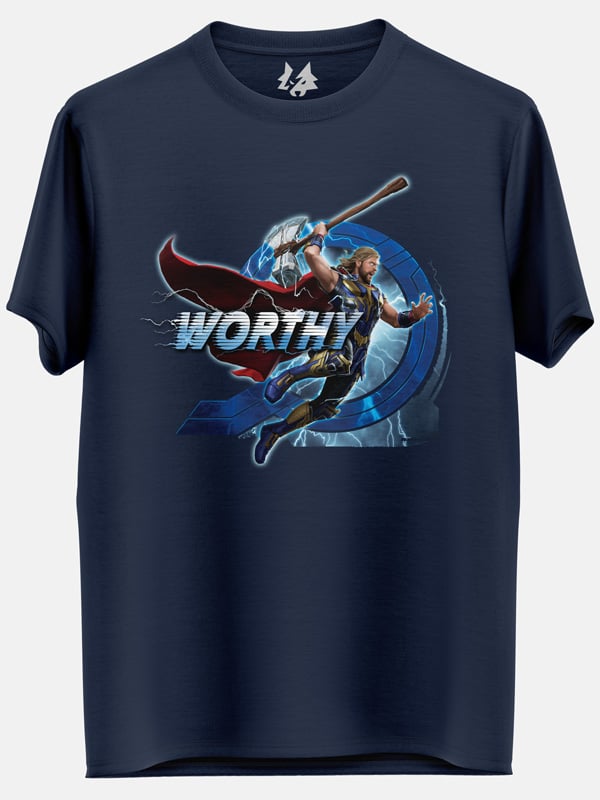Worthy Thunder - Marvel Official T-shirt