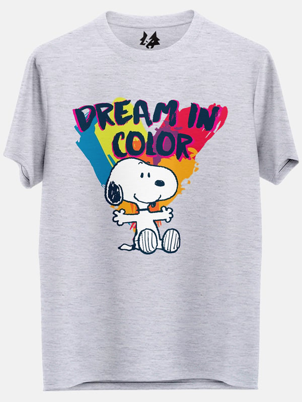 Dream In Color - Peanuts Official T-shirt