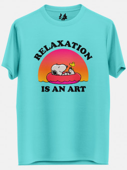 Relaxation Is An Art - Peanuts Official T-shirt