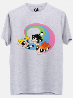 Blossom, Bubbles & Buttercup - The Powerpuff Girls Official T-shirt