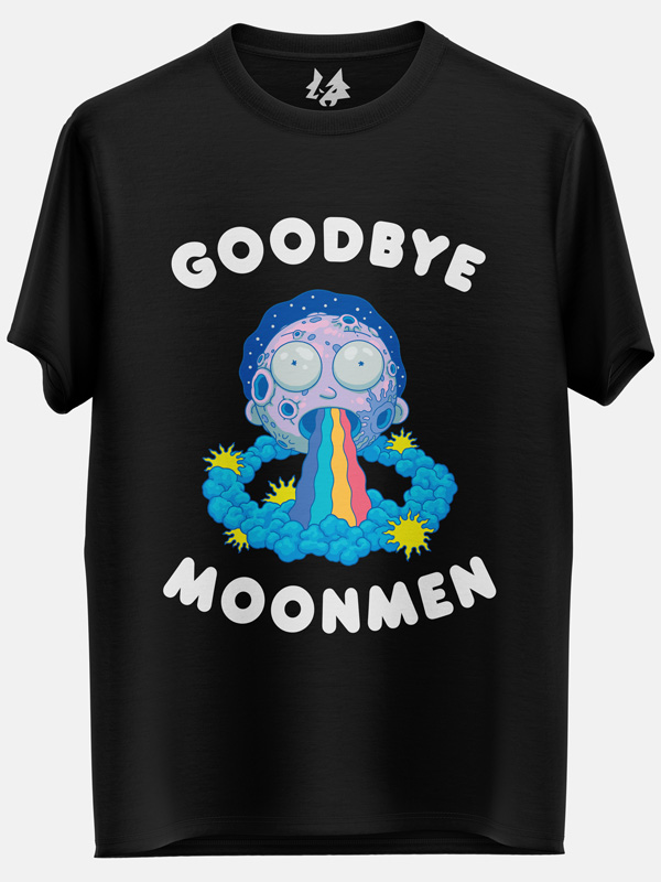 Goodbye Moonmen - Rick And Morty Official T-shirt