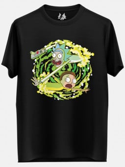 Portal Travel - Rick And Morty Official T-shirt